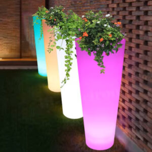 LED bloempot 88cm