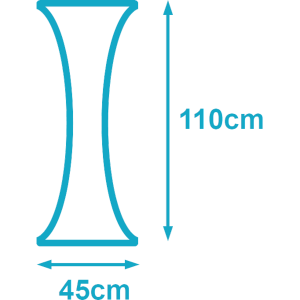 LED Statafel 45 afmetingen