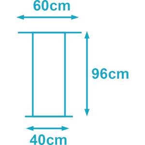 LED statafel rond afmetingen